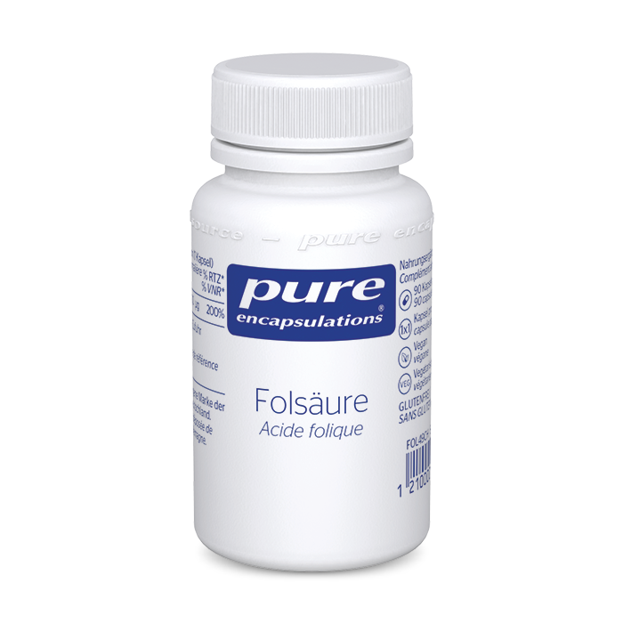 Pure Encapsulations Folsäure Acide folique