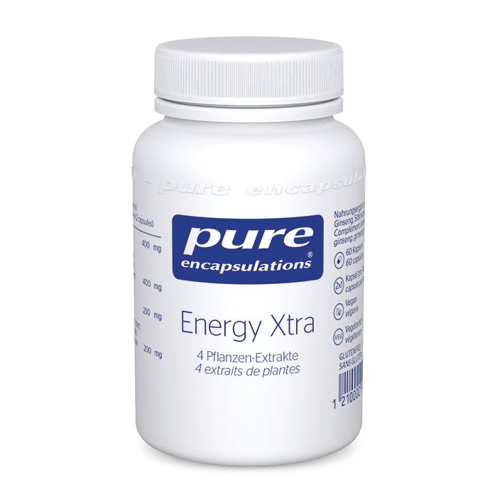 Pure Encapsulations Packshots Nahrungsergänzungsmittel Energy Xtra