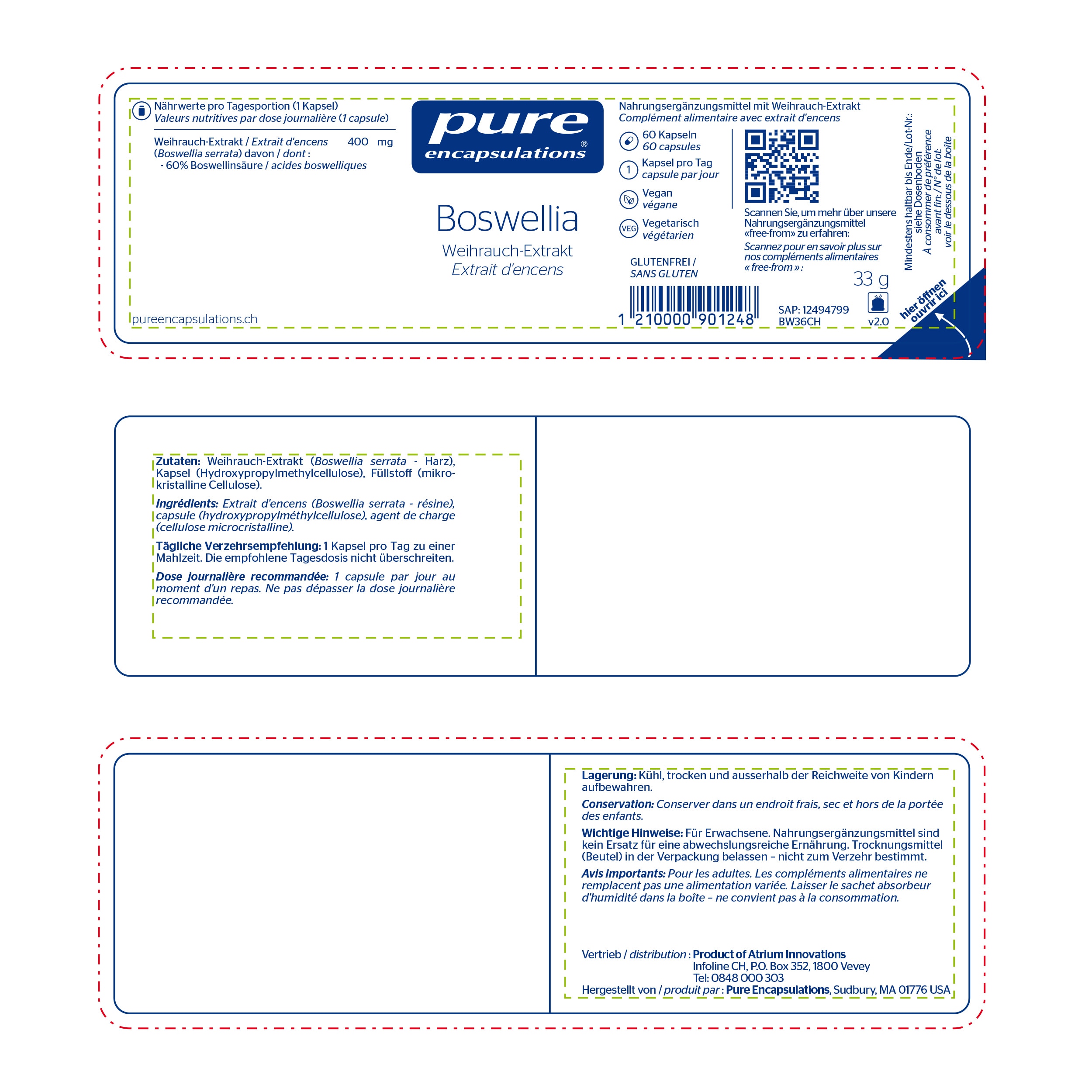 Pure Encapsulations - Packshots - Boswellia