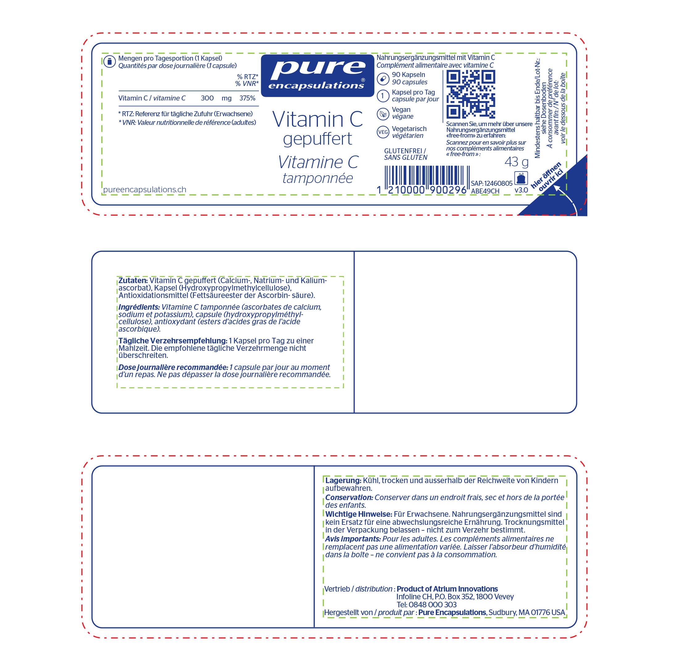 Pure Encapsulations Vitamin C