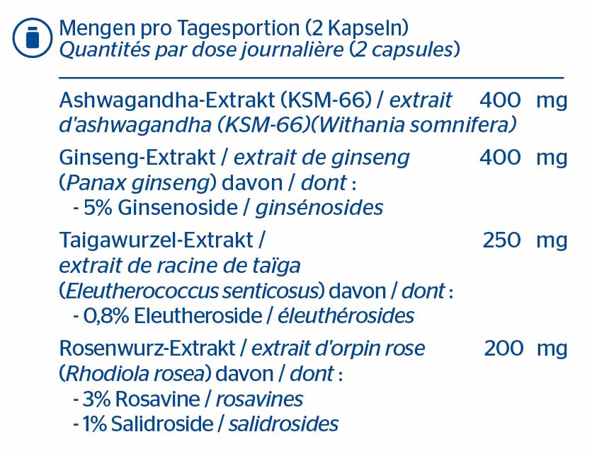 Energy Xtra (4 extraits de plantes)